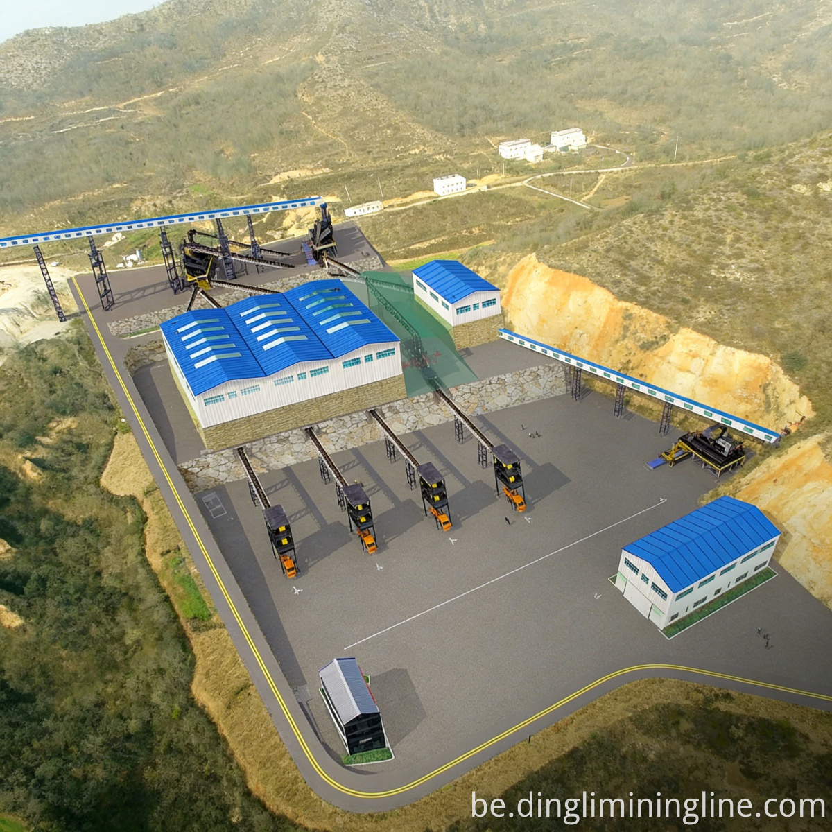 175th Continuous-Operation Stone Line